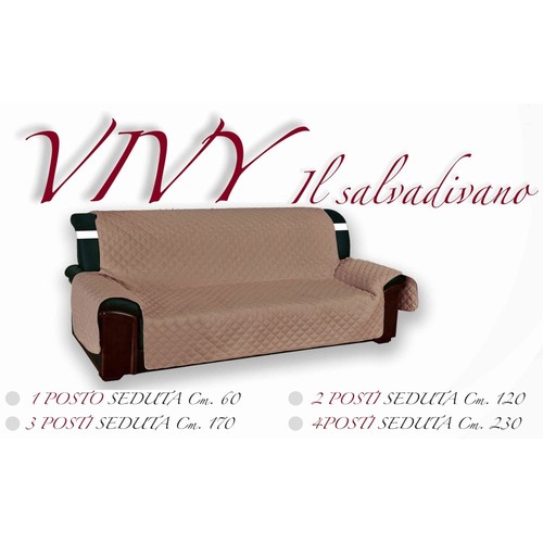 Copridivano trapuntato vivy - copridivano,