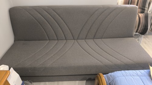 Divano letto tessuto - letto,