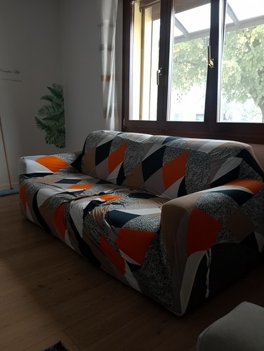 Divano posti tessuto - divano, 3