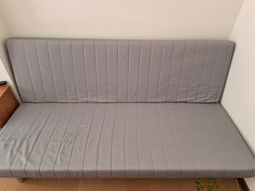 Divano letto posti grigio - divano,